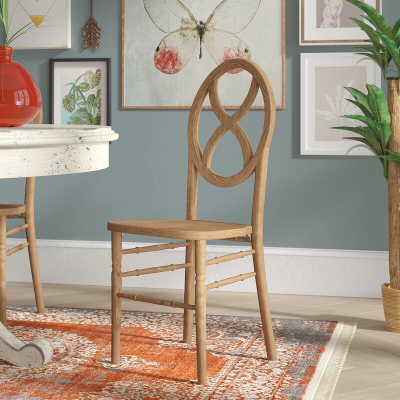 Reyna solid wood dining chair